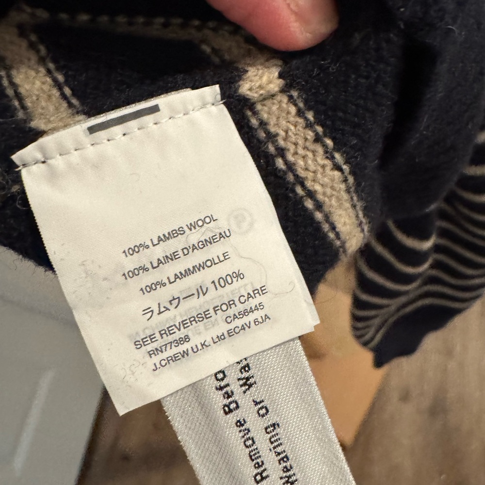 NWT J CREW WOOL SWEATER - Picture 8 of 8